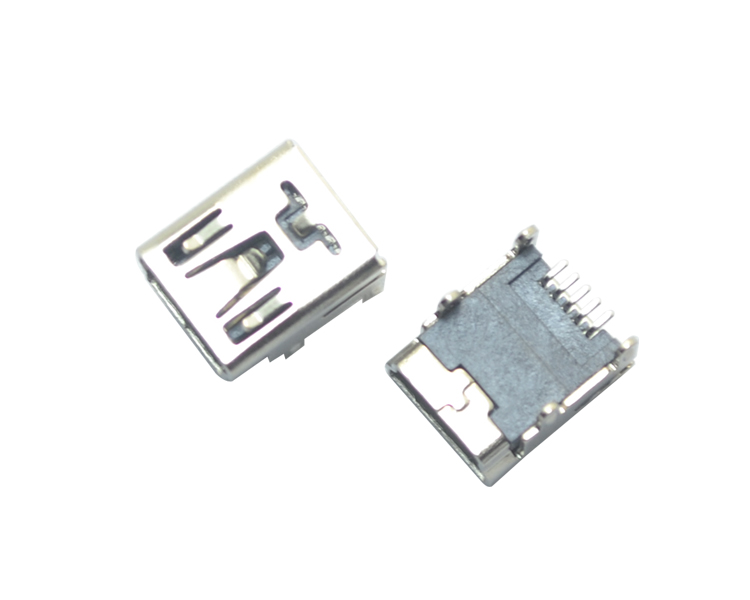 MINI USB 5P SMT B型四脚插