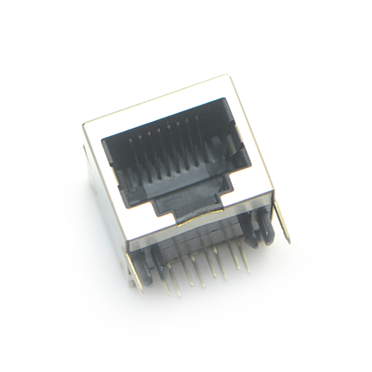 RJ45-10P8C 短体 弯插